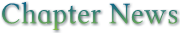 Chapter News Chapter News